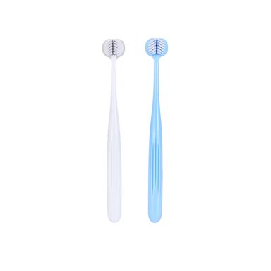 Set cepillo de dientes 3 lados sintéticos 2 piezas -  Miniso