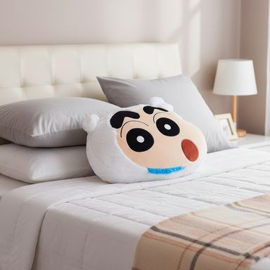 Cojín con forma de cabeza shiro serie crayon shinchan -  Crayon Shinchan