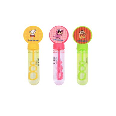 Mini varita de burbujas 3 uds serie crayon shinchan -  Crayon Shinchan