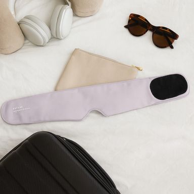Antifaz para dormir textil lila 66.8x10 cm -  Miniso
