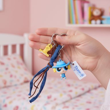 Llavero sintético 20.5 cm burbuja las chicas superpoderosas -  Las Chicas Superpoderosas