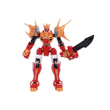 Juguete transformable dragon force rojo 19.5x11.5 cm robot león -  Miniso