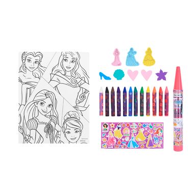 Kit de dibujo lápiz jumbo 36 piezas princesas disney -  Disney
