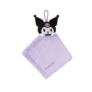Toalla para manos textil morada kuromi sanrio -  Sanrio