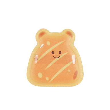 Esponja de maquillaje tipo puff pastry amarilla galleta de oso -  Miniso