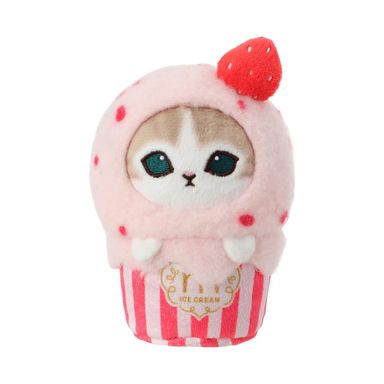 Peluche vaso de helado felpa rosa gatito -  Mofusand