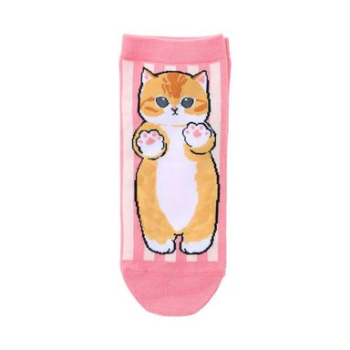 Medias para mujer mofusand textil rosa tipo protector gatito -  Mofusand