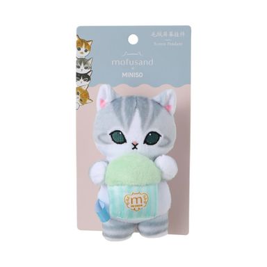 Peluche mofusand felpa blanco gatito -  Mofusand