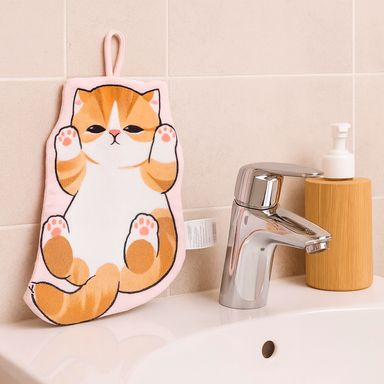 Toalla para manos mofusand textil 34x24 cm gatito -  Mofusand