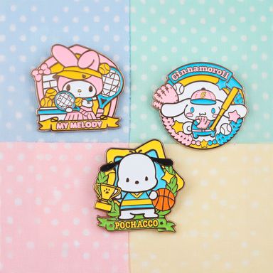 Pin decorativo deportes acero inoxidable 4.6 cm sanrio -  Sanrio