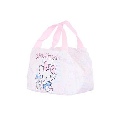Lonchera textil rosa 23x16x17 cm hello kitty sanrio -  Sanrio