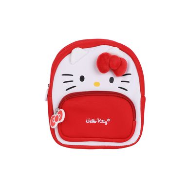 Mochila textil roja 19x23x10 cm hello kitty sanrio -  Sanrio