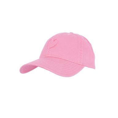 Gorra bordada textil rosa unitalla -  Miniso