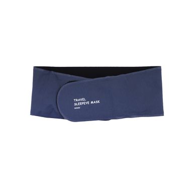 Antifaz para dormir textil azul 66.8x10 cm -  Miniso