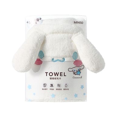 Toalla de baño de microfibra absorbente sanrio cinnamoroll 75x35 cm -  Sanrio