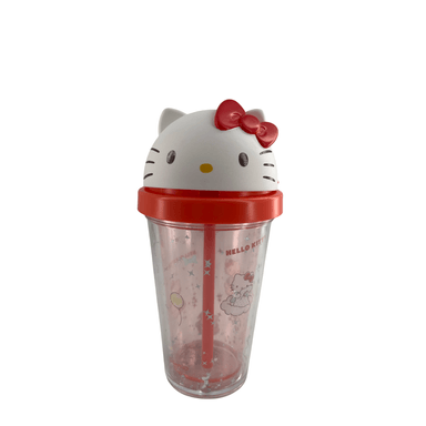 Tomatodo de plástico con tapa de hello kitty de 320 ml -  Sanrio