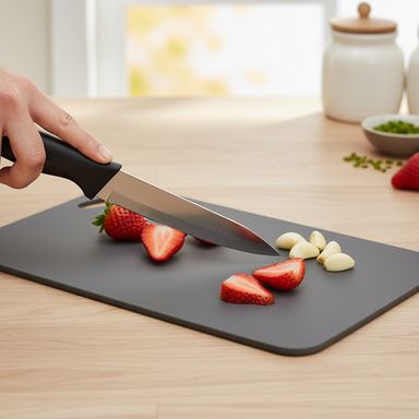 Tabla de cortar y cuchillos de estilo moderno 3 piezas azul marino oscuro -  Miniso