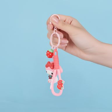 Llavero con 1 fresa serie sanrio -  Sanrio