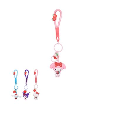 Llavero con 1 fresa serie sanrio -  Sanrio