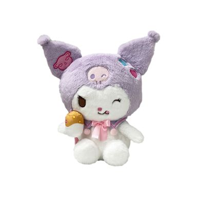 Peluche kuromi 27 cm postura sentada serie sanrio -  Sanrio