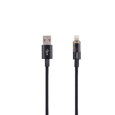 Cable de carga usb a a pin (negro) miniso -  Miniso