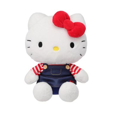 Peluche 25 cm denim kitty sentada serie sanrio -  Sanrio