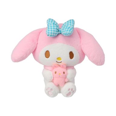Peluche mi melodia 27 cm sentada with little buddy serie sanrio -  Sanrio