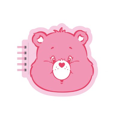 Libreta de espiral pasta suave rosa alegrosita ositos cariñositos -  Care Bears