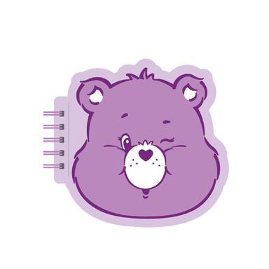 Libreta de espiral pasta suave morada cariñosita ositos cariñositos -  Care Bears