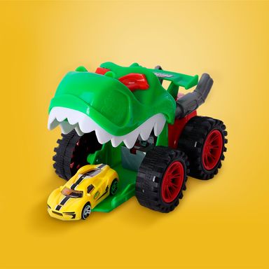 Set vehículos de juguete dinosaurio sintéticos verde 2 piezas -  Miniso