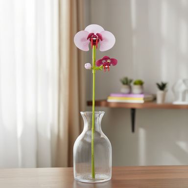 Bloques de construcción my little garden 33 piezas orquídea -  Miniso