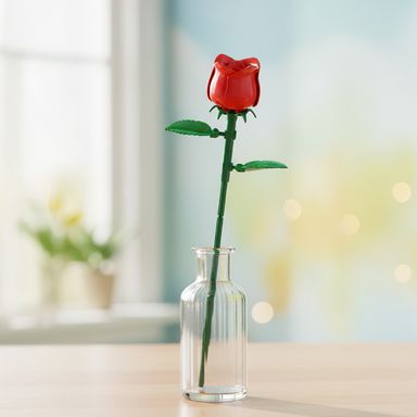 Bloques de construcción my little garden 27 piezas rosa -  Miniso