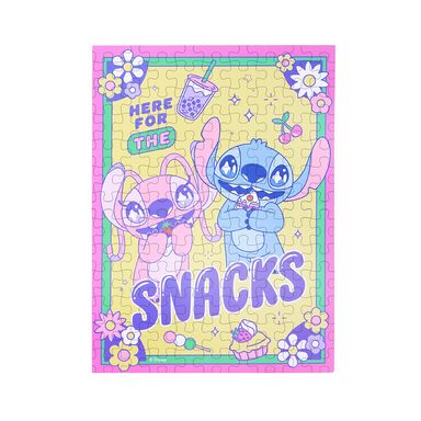 Rompecabezas enmarcado 28x38 cm 100 piezas stitch & ángel disney -  Lilo & Stitch