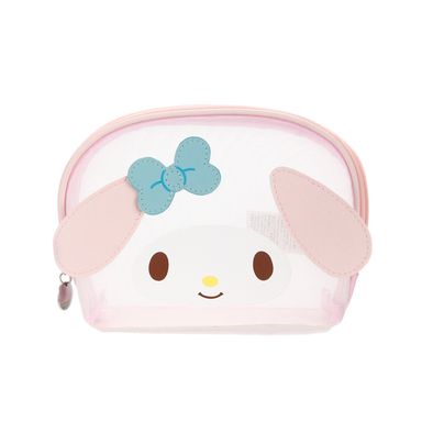 Cosmetiquera con cierre ovalada sintética transparente my melody sanrio -  Sanrio