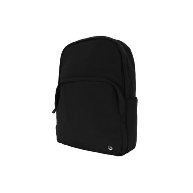 Mochila básica textil negra 29x10x41 cm -  Miniso