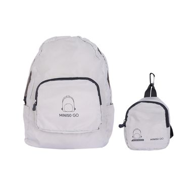 Organizador de viaje mochila plegable serie miniso go beige -  Miniso