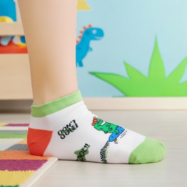 Medias infantiles miniso dinosaurios 2 pares edad 7 a 9 años -  Miniso