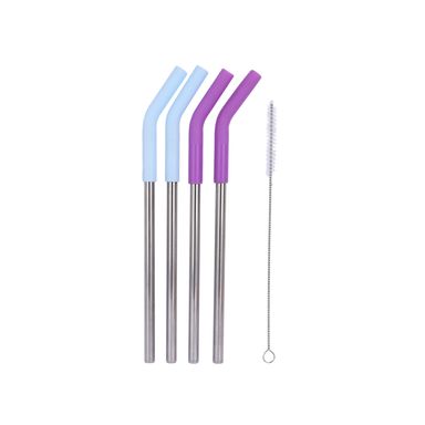 Juego de sorbetes de la serie fantasy con cepillo de limpieza -  Miniso