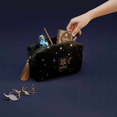 Cosmetiquera colección harry potter negro y dorado -  Harry Potter