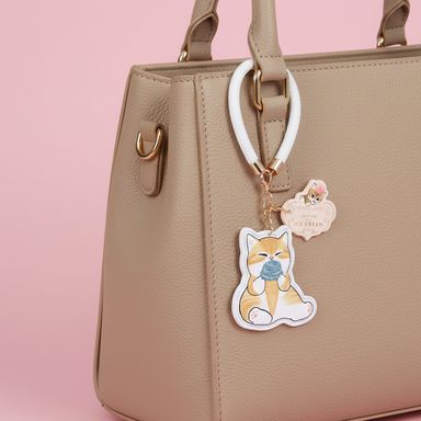 Llavero mofusand cream collection azul claro -  Mofusand