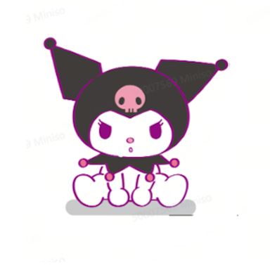 Set para jugar figura de escayola para colorear kuromi serie sanrio -  Sanrio