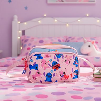 Bolso crossbody stitch rosa -  Disney