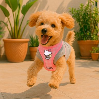 Accesorios para mascotas set de arnés y correa hello kitty pequeno serie sanrio -  Sanrio