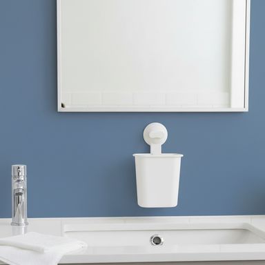 Accesorio para baño organizador de pared beige -  Miniso