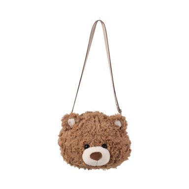 Bolso crossbody oso peluche café -  Miniso