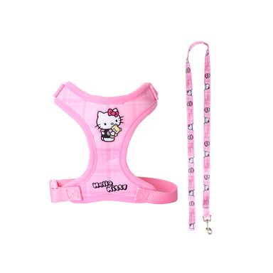 Accesorios para mascotas set de arnés y correa hello kitty pequeno serie sanrio -  Sanrio