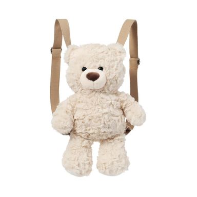 Mochila infantil oso de peluche khaki -  Miniso