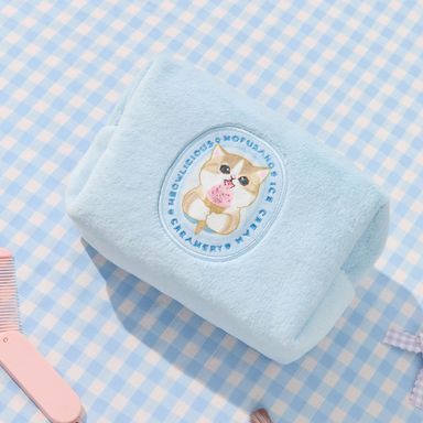 Cosmetiquera mofusand textil azul -  Mofusand