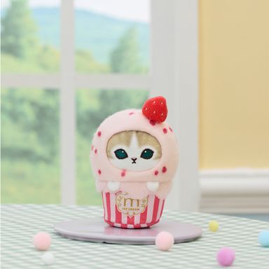 Peluche vaso de helado felpa rosa gatito -  Mofusand