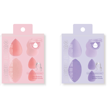Set de esponjas de maquillaje 5 piezas -  Miniso